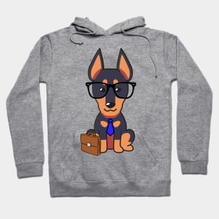 Funny alsatian is on the way to work Hoodie